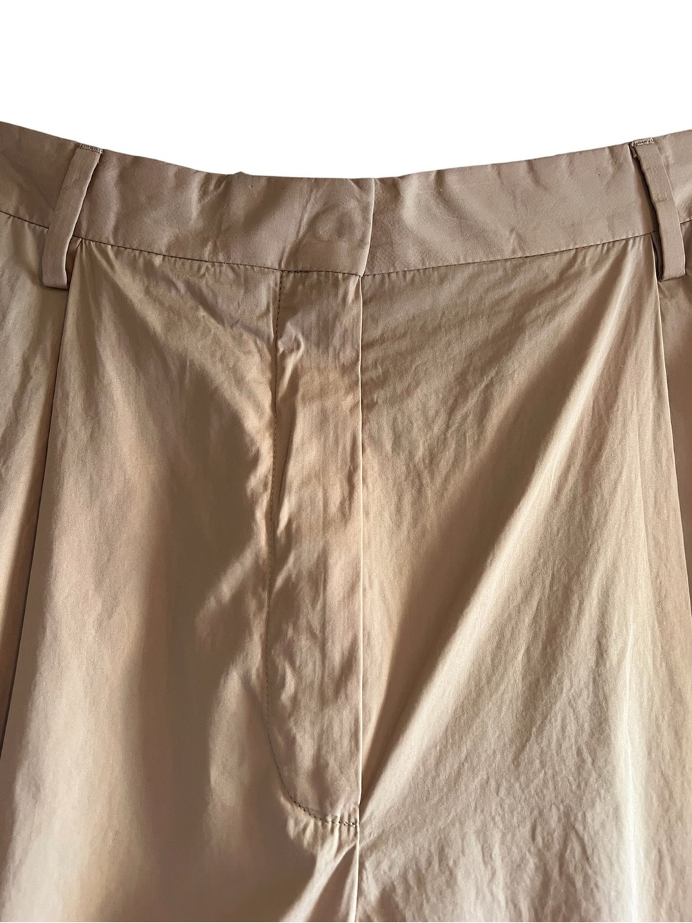 Dries Van Noten Beige Cropped Wide-Leg pleated pants size 40 excellent condition - Picture 5 of 9
